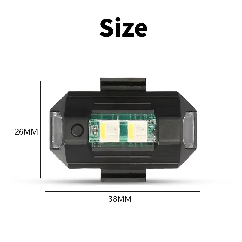 Uniwersalne światła stroboskop – Drone Strobe Light recenzja i cena