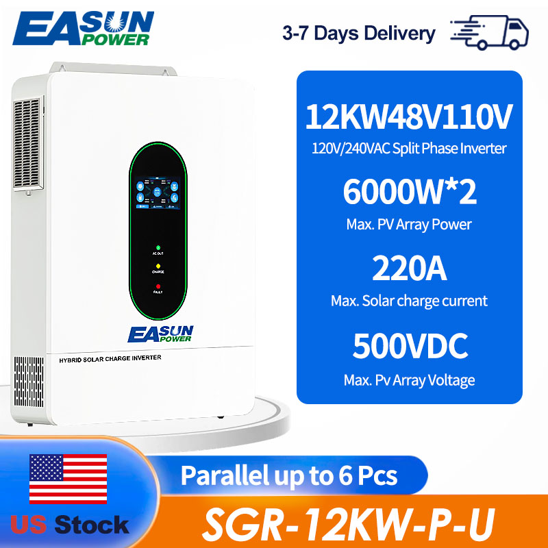 EASUN US 12KW 12000W Dwufazowy – Drone Solar Charger recenzja i cena