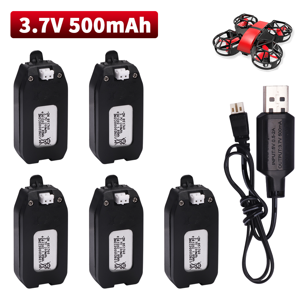Akumulator litowy 3,7 V 500 mA – Eachine Drone E010 recenzja i cena