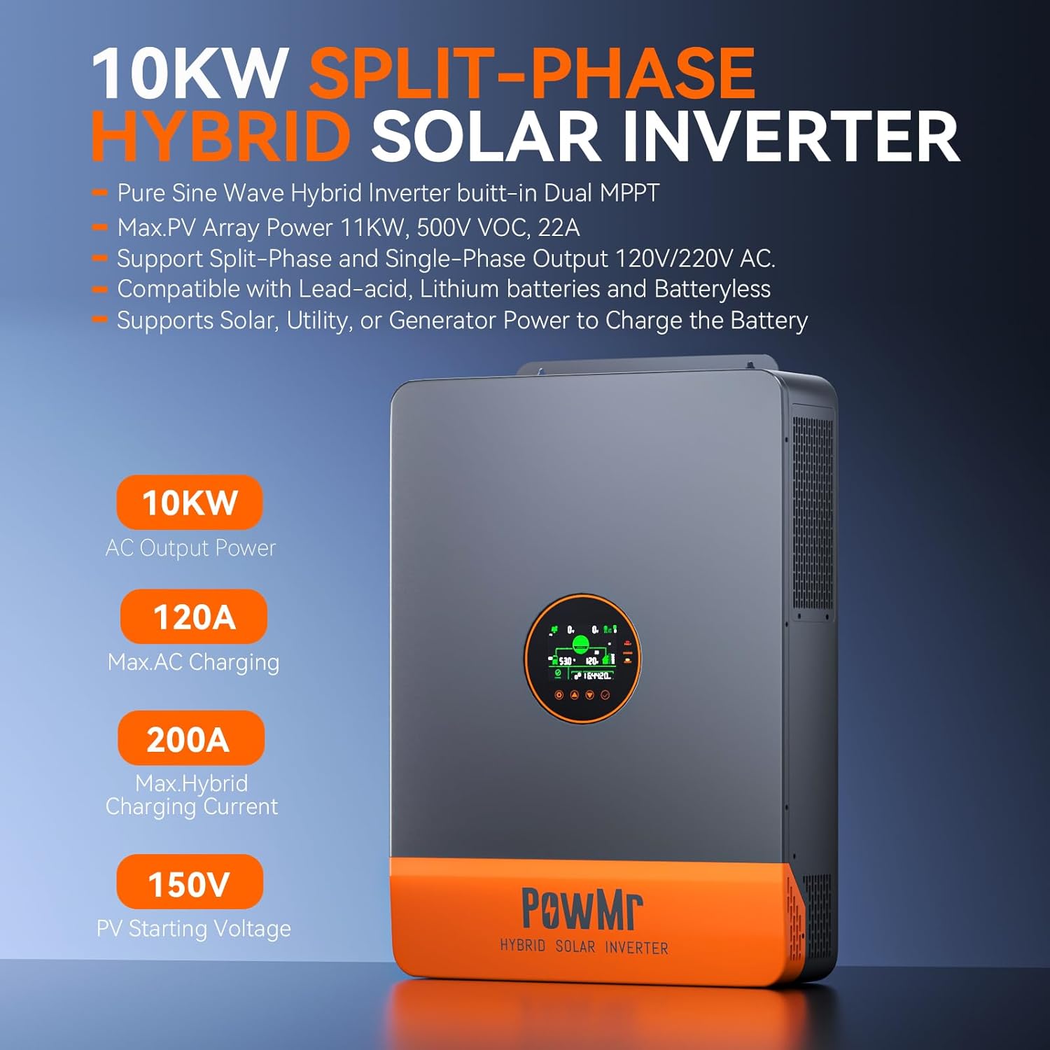 PowMr 16KW 10KW Inwerter Jedno – Drone Solar Charger recenzja i cena
