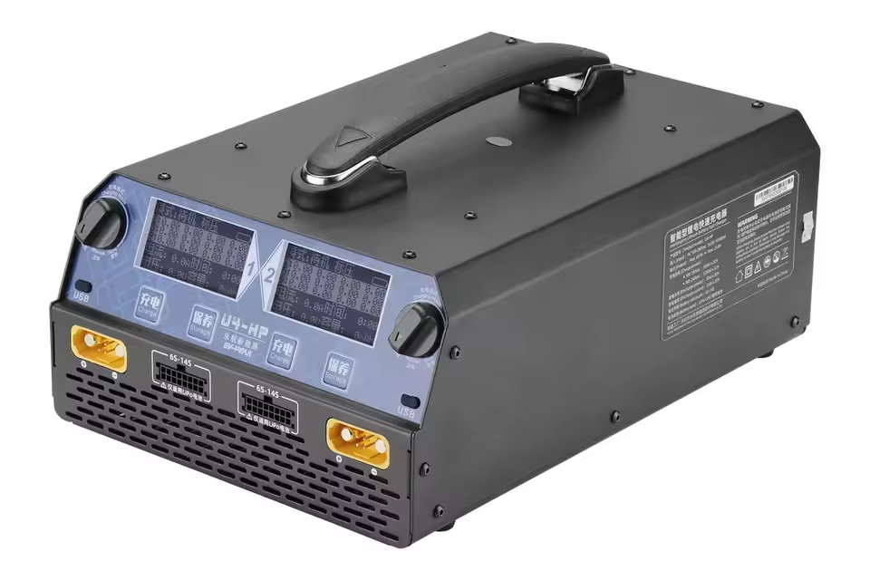 EV-PEAK U4-HP 2400W 25A Dwukan – Drone Battery Charger recenzja i cena
